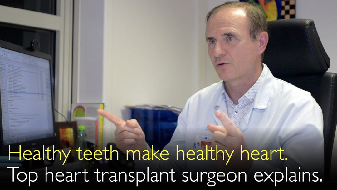 Dental hygiene and heart health. Keep teeth clean to avoid heart failure. 6