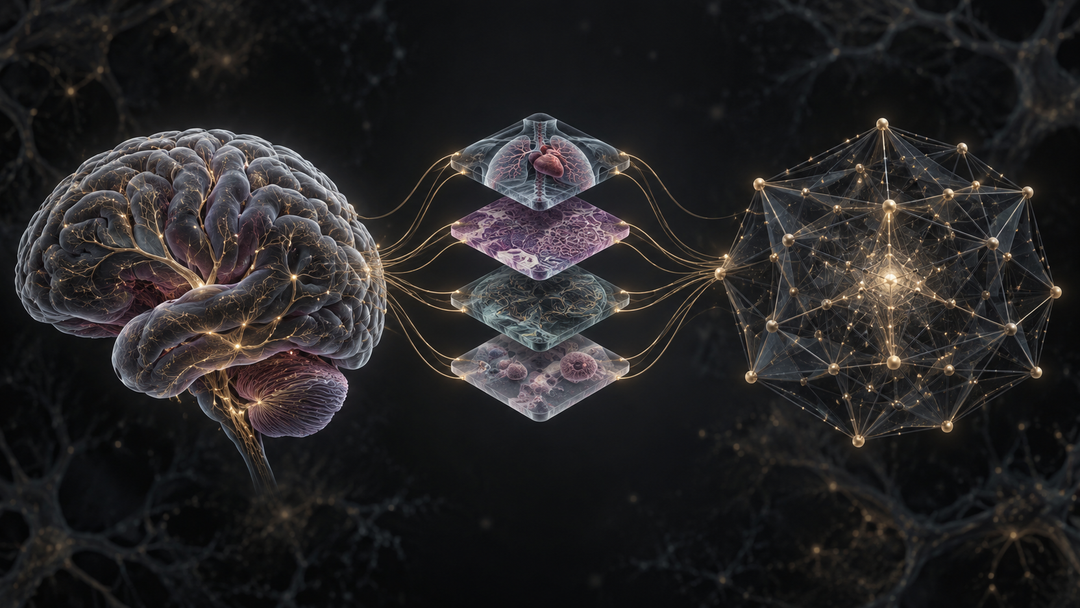 Original medical illustration for: AI vs. Doctors: Inside the Study Methods Comparing GPT-4's Clinical Reasoning with Physicians'