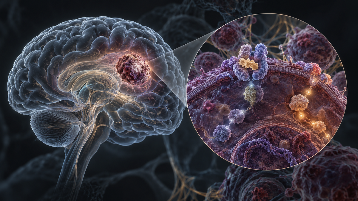 Original medical illustration for: BRAF Inhibitors for Brain Tumors: A Practical Guide to Side Effects, Treatment Resistance, and What Comes Next