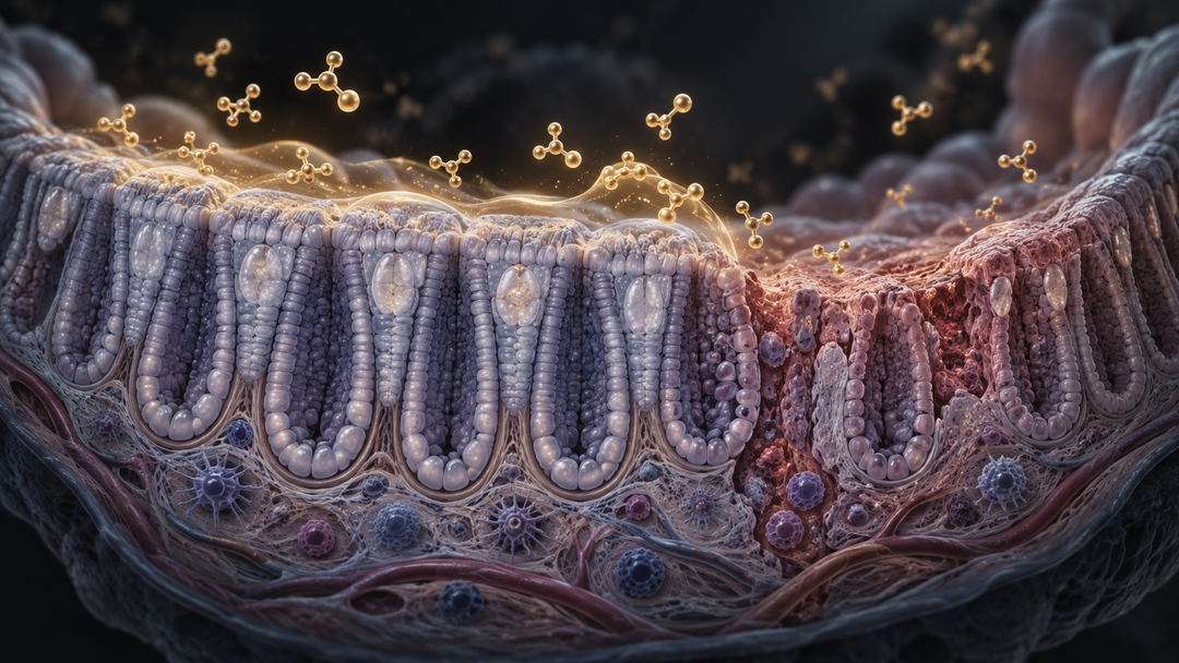 Original medical illustration for: Can Glutamine Help Prevent Chemotherapy-Related Diarrhea in Colorectal Cancer Patients? A Patient-Friendly Guide