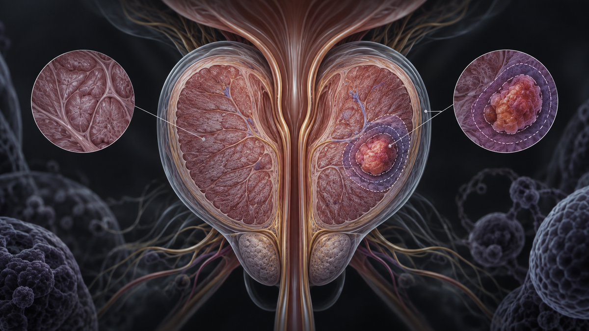 Original medical illustration for: Choosing the Right Candidate for Focal Therapy: A Patient's Guide to Prostate Cancer Treatment Selection