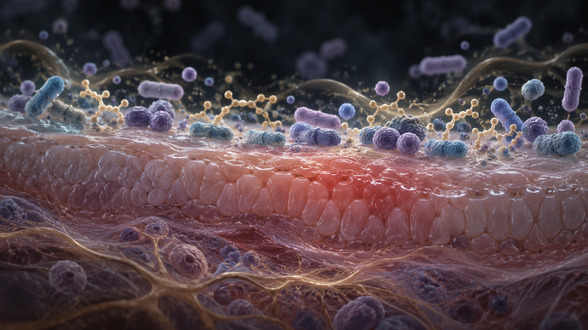 Original medical illustration for: Do Probiotics, Prebiotics, and Synbiotics Help With Mouth Problems Caused by Thyroid and Head and Neck Cancer Treatment?
