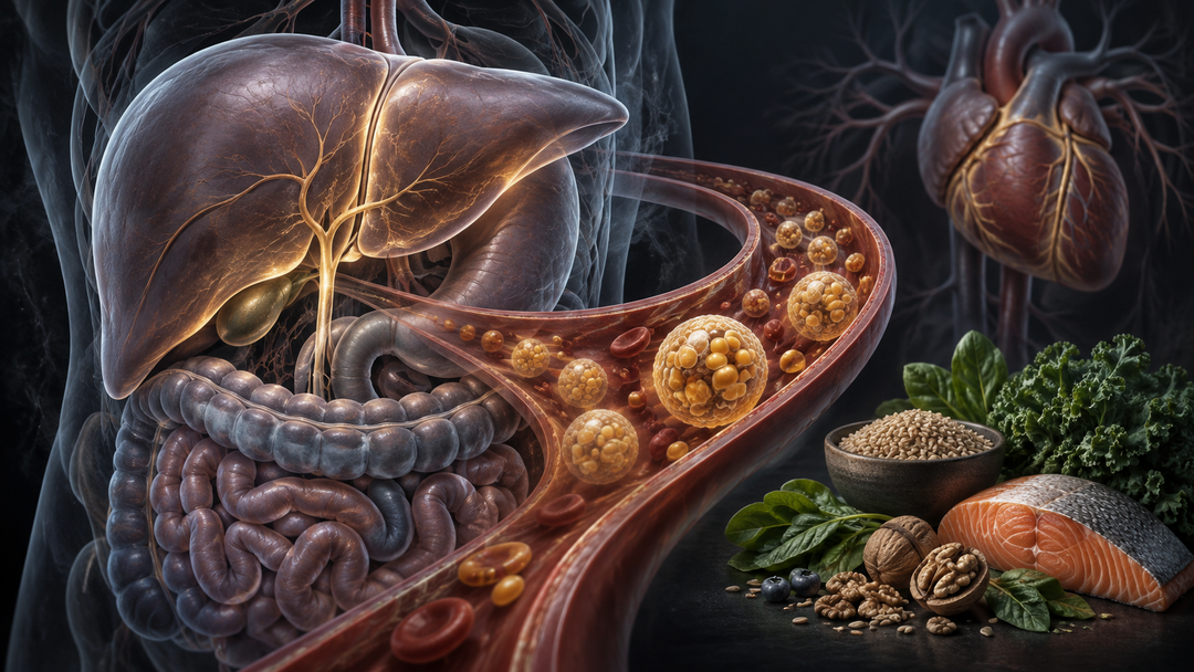 Original medical illustration for: Eating to Lower Triglycerides: A Complete Patient's Guide