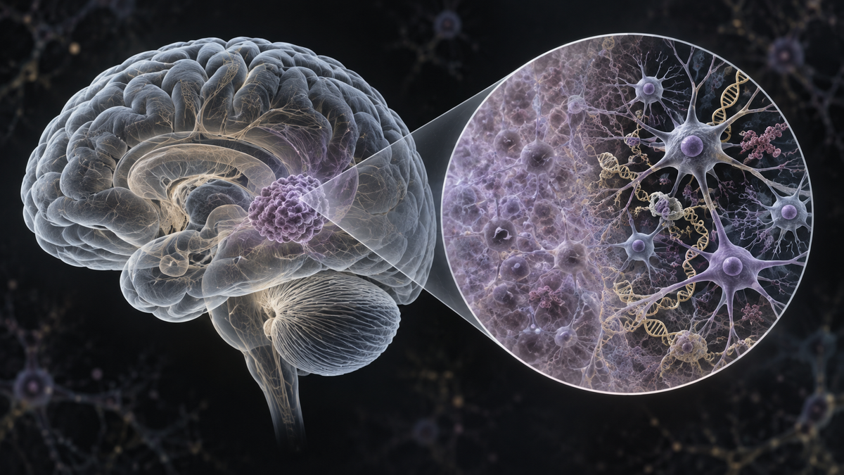 Original medical illustration for: From Misdiagnosis to Precision Medicine: Improving Brain Tumor Care for Children in Low- and Middle-Income Countries