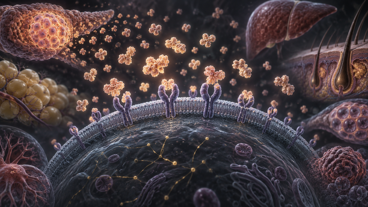 Original medical illustration for: Hidden Hormone Chaos: How Insulin Resistance May Drive Far More Than Syndrome X