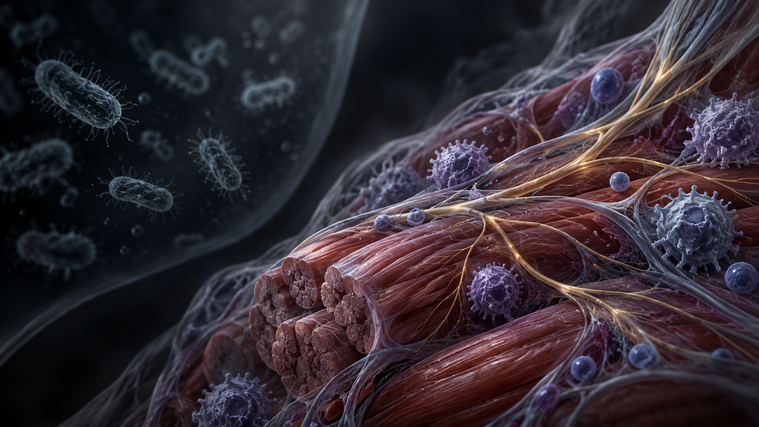 Original medical illustration for: Is Chronic Fatigue After a Bacterial Infection Caused by a Hidden Infection?