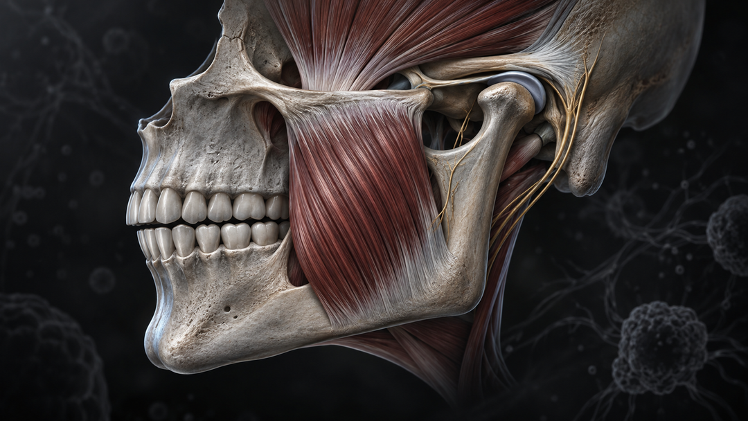 Original medical illustration for: Lockjaw (Trismus): A Complete Guide to Causes, Diagnosis, and Treatment