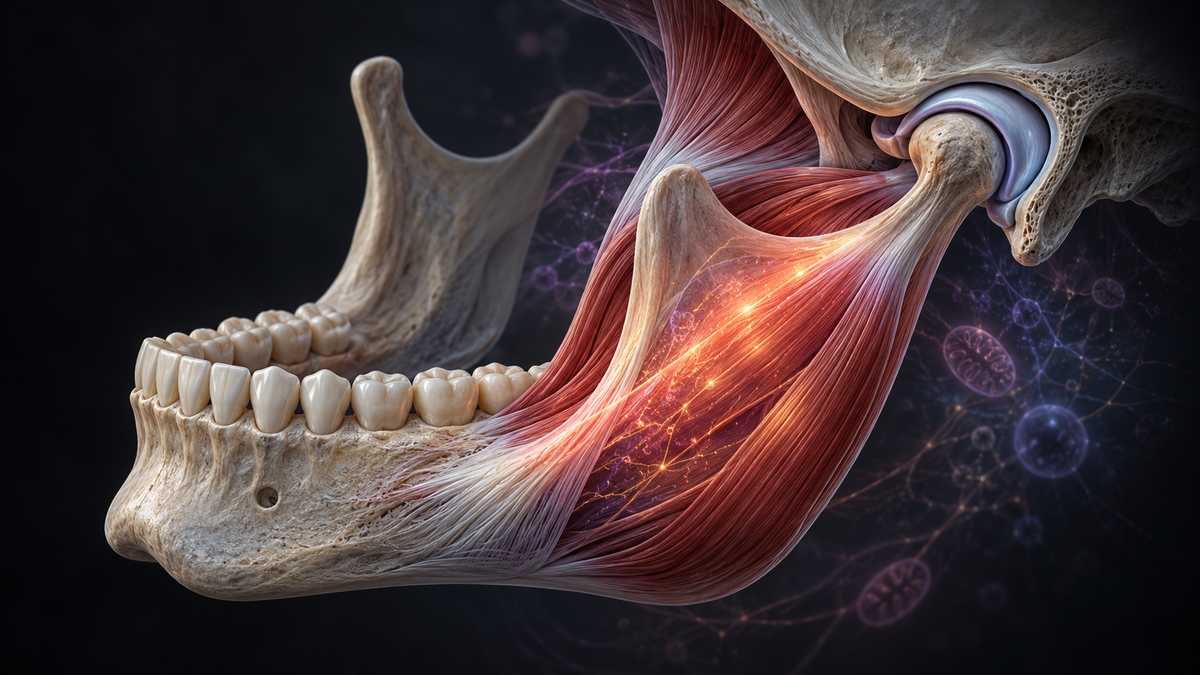 Original medical illustration for: Low-Level Laser Therapy May Prevent Jaw Tightness (Trismus) in Head and Neck Cancer Patients Undergoing Radiotherapy