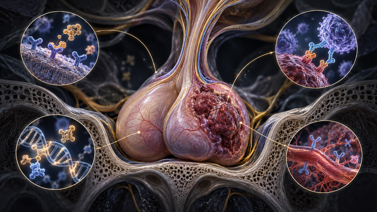 Original medical illustration for: New and Established Treatments for Aggressive Pituitary Tumors and Pituitary Carcinomas: A Guide for Patients