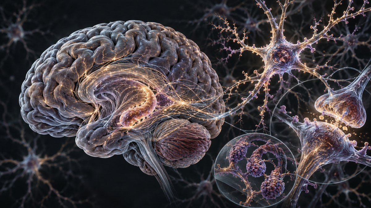 Original medical illustration for: New Frontiers in Understanding and Treating Age-Related Cognitive Decline