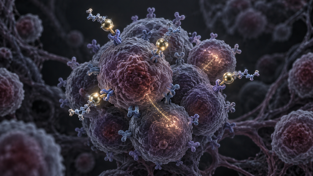 Original medical illustration for: New Targeted Alpha Therapy Shows Promise for Advanced Neuroendocrine Tumors: What Patients Need to Know