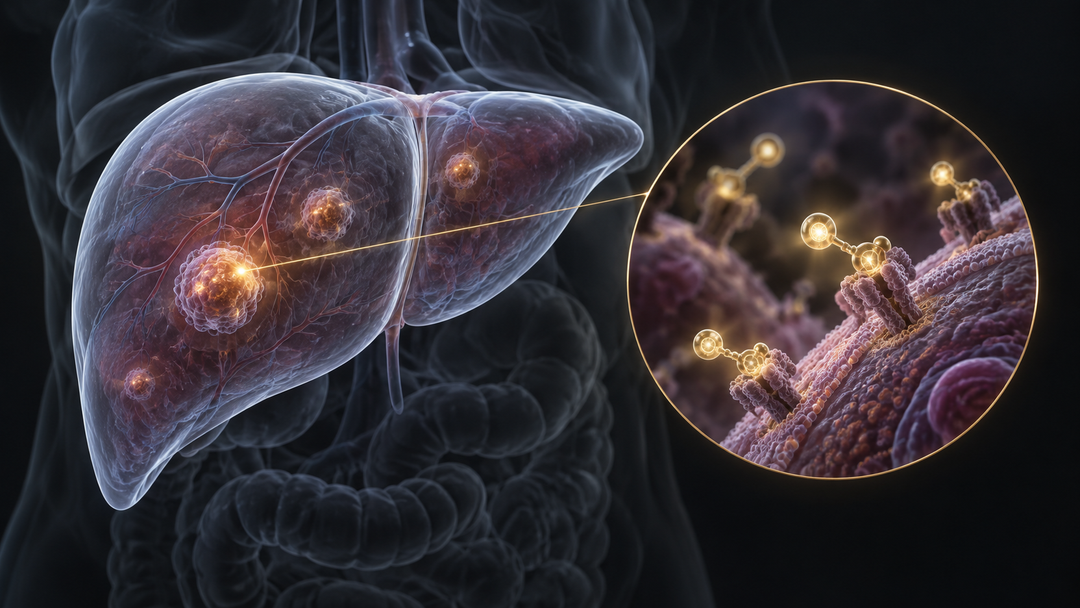 Original medical illustration for: Newer "Antagonist" Radiopharmaceuticals May Be Superior for Diagnosing and Treating Neuroendocrine Tumors: What Patients Should Know