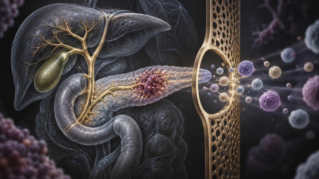Original medical illustration for: Opening the Gates: How Flexible Eligibility Rules Could Let More Pancreatic and Biliary Cancer Patients Join Clinical Trials