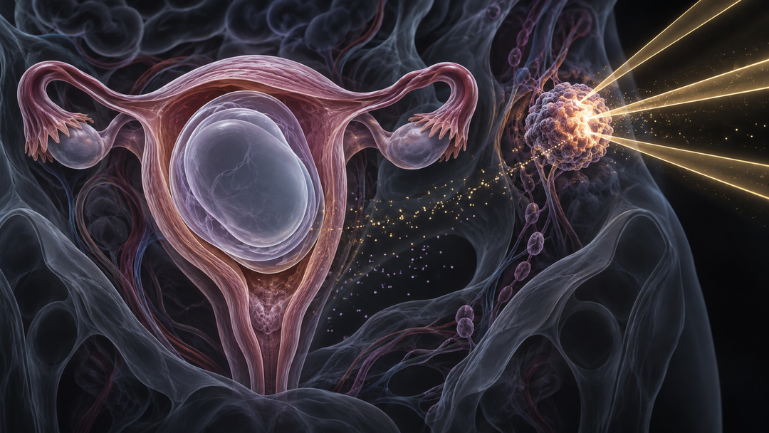 Original medical illustration for: Pregnancy, Cancer, and Radiation: A Modern Guide for Patients