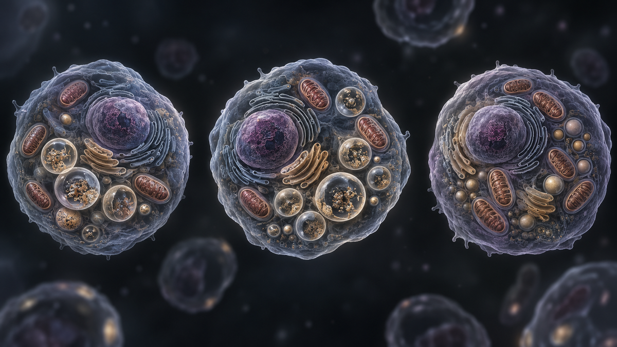 Original medical illustration for: Rapamycin, Not Metformin, Mimics Calorie Restriction's Lifespan Benefits: What a 167-Study Meta-Analysis Reveals
