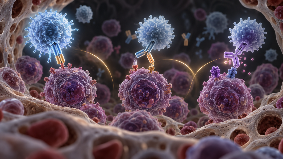 Original medical illustration for: Sequencing New Immunotherapies for Multiple Myeloma: Practical Guidance for Patients