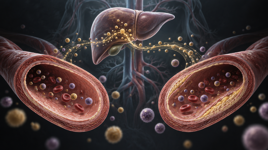 Original medical illustration for: Should Healthy Young Adults Take Statins? The Debate Over Starting Cholesterol Medication Early in Life