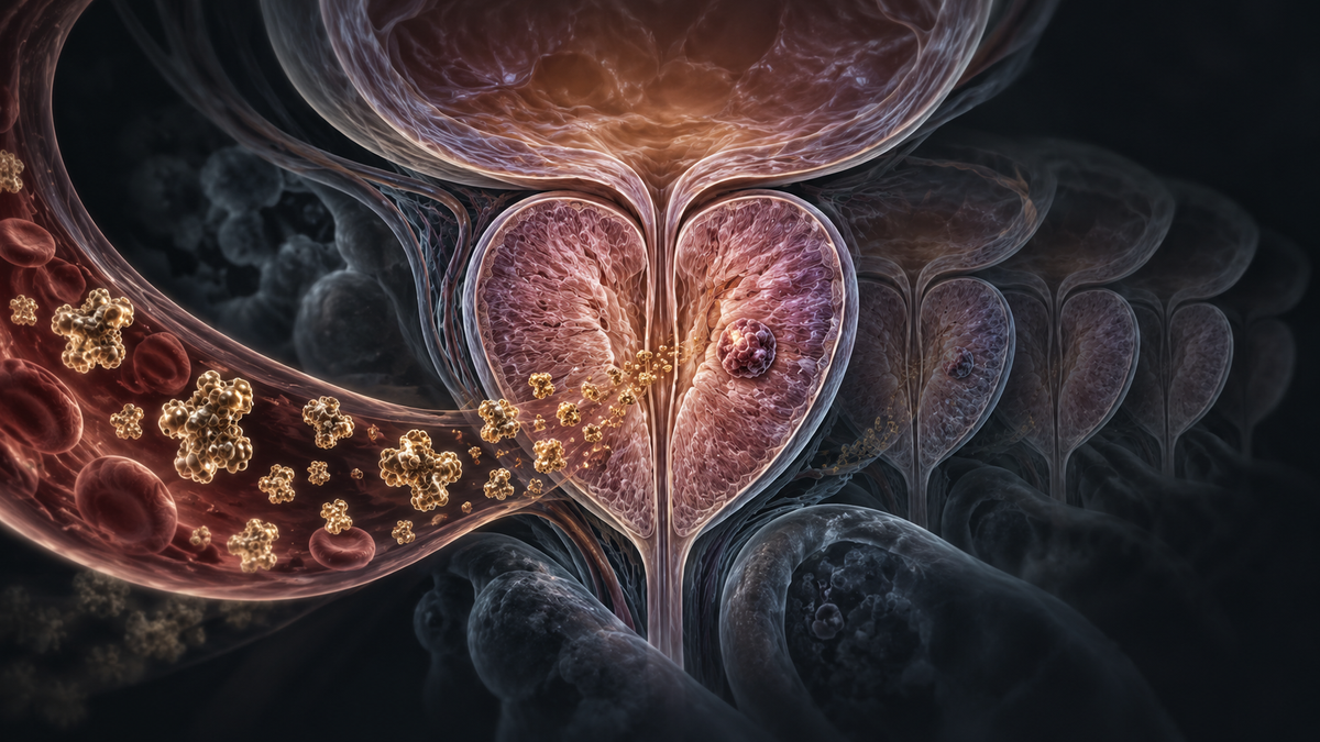 Original medical illustration for: Single PSA Screening Invitation and 15-Year Prostate Cancer Mortality: Results from the CAP Trial