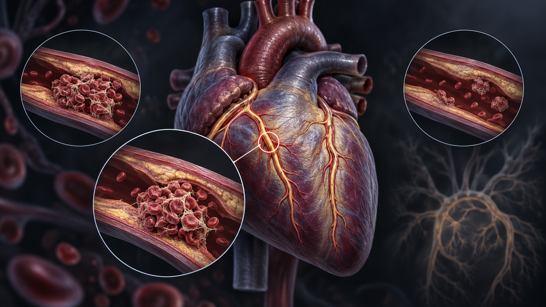 Original medical illustration for: Skipping Aspirin During Emergency Heart Attack Treatment: What a Large Japanese Trial Found