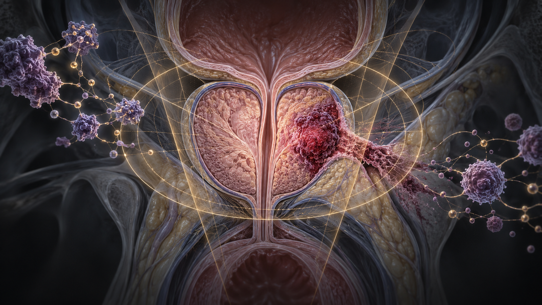 Original medical illustration for: Treating Locally Advanced Prostate Cancer: What the Latest Research Shows