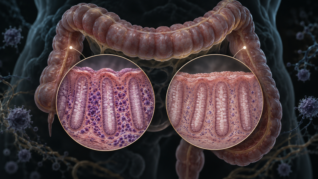 Original medical illustration for: Treating to Microscopic Healing in IBD: Is It Time to Make Histologic Remission a Treatment Goal?