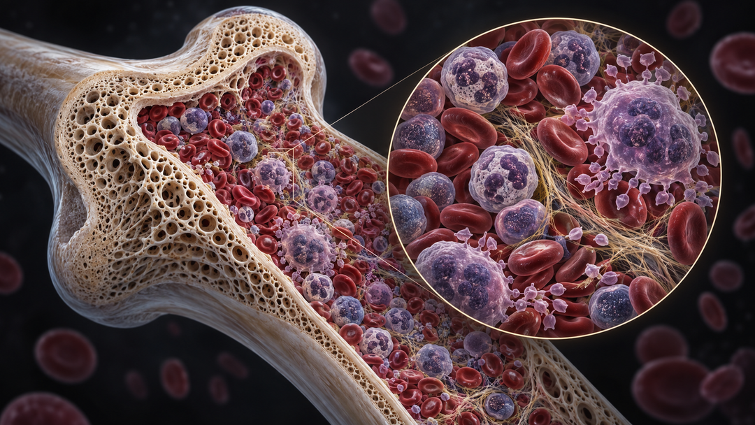 Original medical illustration for: Understanding Myeloproliferative Neoplasms: A Patient's Guide to Causes, Progression, and Treatment
