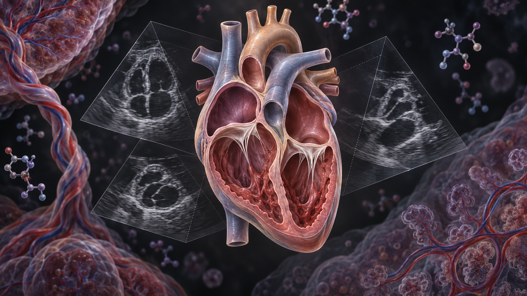 Original medical illustration for: Understanding the Heart Risks: Antidepressant Use During Pregnancy and Congenital Heart Disease in Newborns