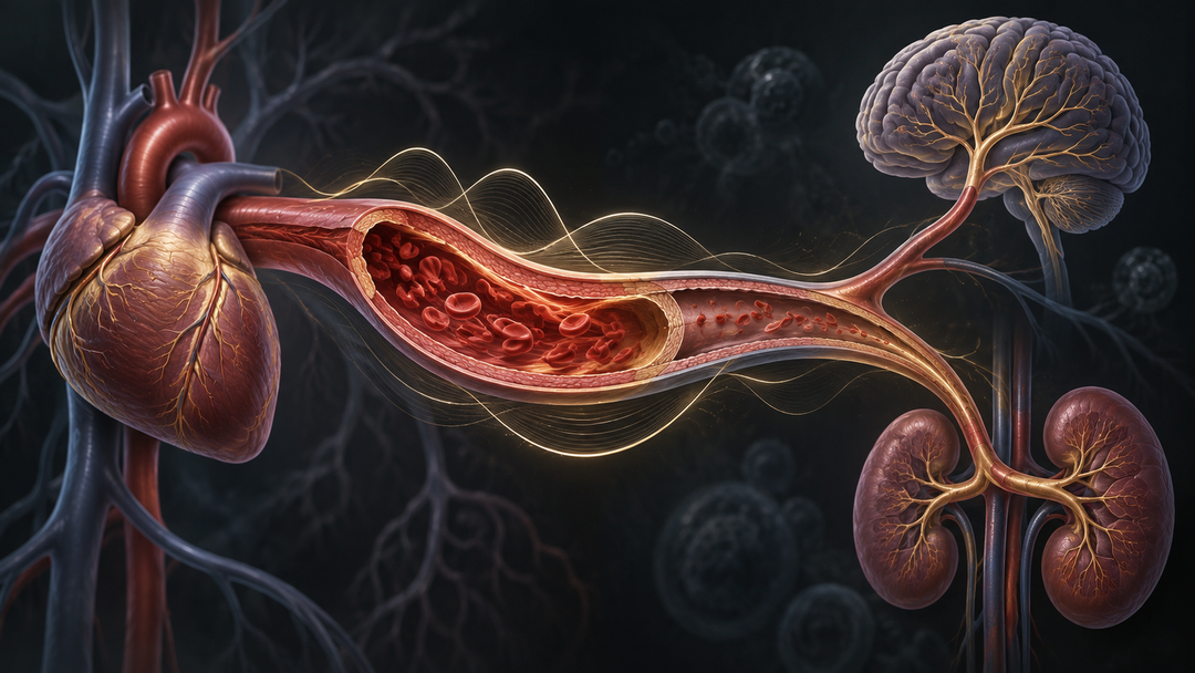 Original medical illustration for: Understanding Your Blood Pressure Goal: A Patient's Guide to Hypertension Treatment Targets