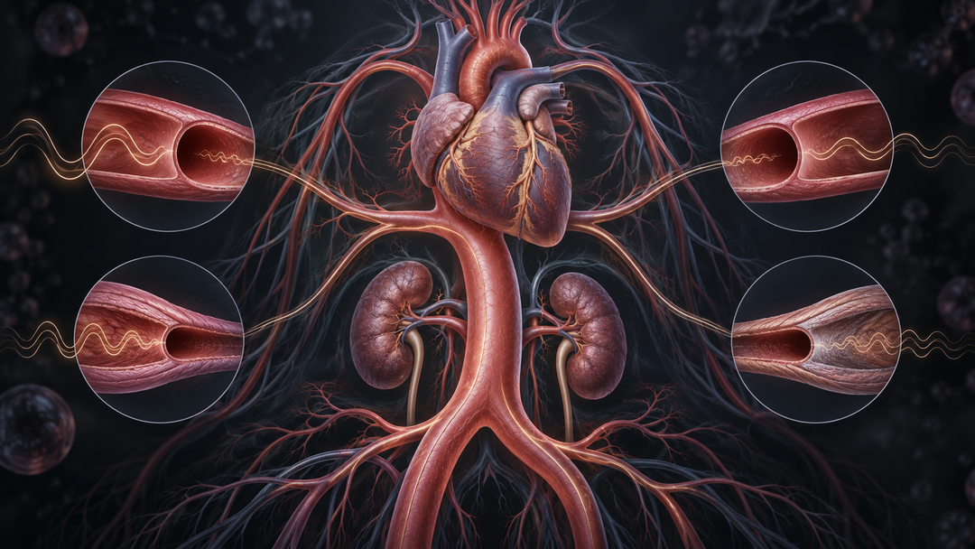 Original medical illustration for: Understanding Your Blood Pressure Goals: A Patient's Guide to Hypertension Treatment