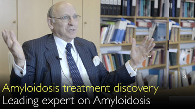 Discovery of amyloidosis treatment. Leading expert in Amyloidosis therapy. 3. [Parts 1 and 2]