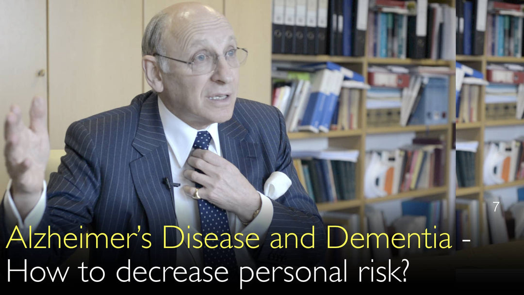 Maladie d'Alzheimer et démence : comment réduire vos risques personnels ? 7 conseils