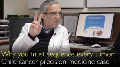 Pourquoi le séquençage génomique de chaque tumeur est-il essentiel ? Exemple de médecine de précision en cancérologie pédiatrique. Cas clinique. 7