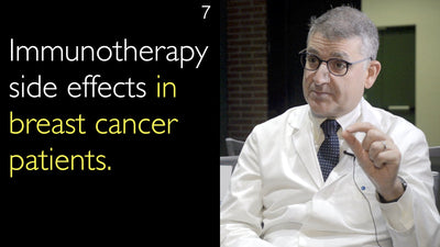 Effets secondaires de l'immunothérapie chez les patientes atteintes d'un cancer du sein.