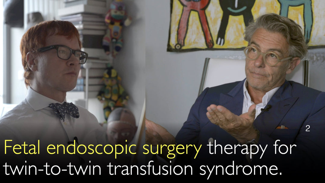 Chirurgie endoscopique fœtale dans la prise en charge du syndrome transfuseur-transfusé.