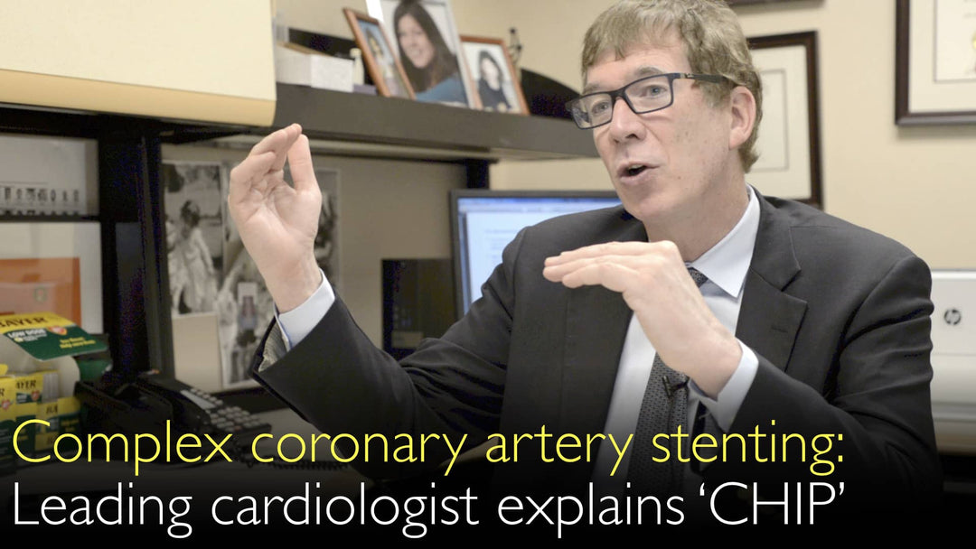 Pose d'un stent coronaire. Interventions complexes à haut risque. CHIP (Complex High-risk Indicated Procedures). 6