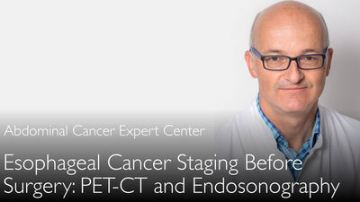 Stadification préopératoire du cancer de l'œsophage. Tomographie par émission de positons couplée à la tomodensitométrie (TEP-TDM) et échoendoscopie. 8