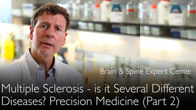 Types de sclérose en plaques 
 Neuromyélite optique (NMO) 
 Présentations syndromiques 
 Partie 2