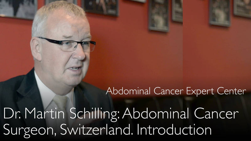 Dr. Martin Schilling. Esophageal cancer and liver cancer surgeon. Biography. 0