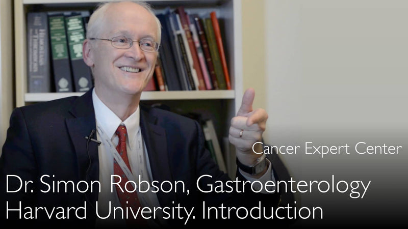 Dr Simon Robson. Expert op het gebied van leverziekten. Biografie. 0