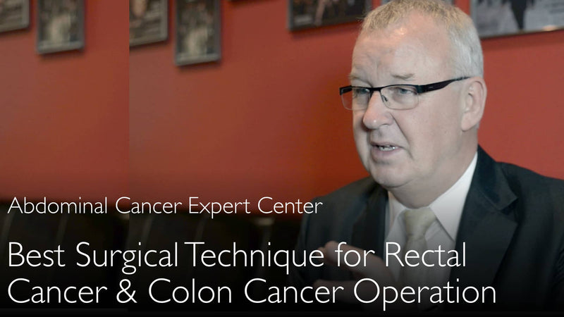 Colon cancer surgery options. Best therapy for colorectal cancer. 8