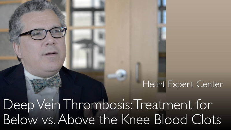 Blood clots below and above the knee. How to treat deep venous thrombosis? 13