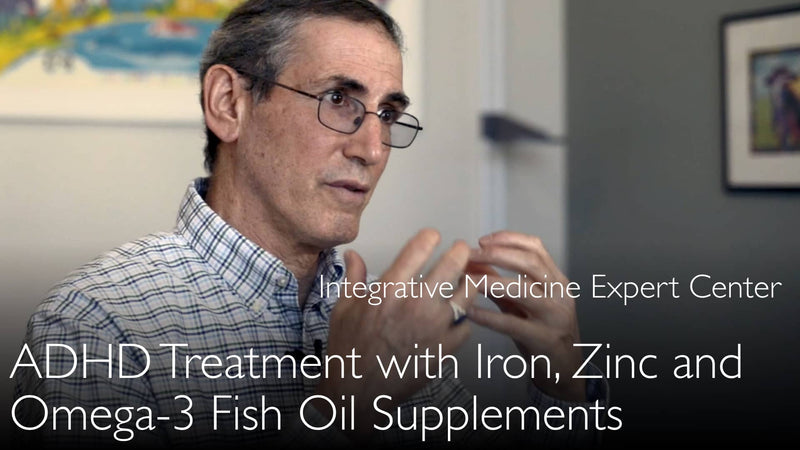 Attention Deficit Disorder and omega-3 fish oil supplements. ADHD and iron supplements. ADD and zinc. 8