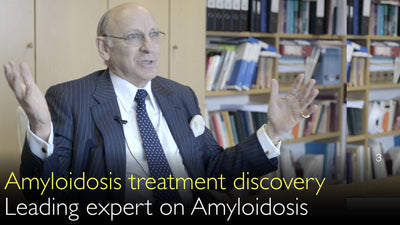 Discovery of amyloidosis treatment. Leading expert in Amyloidosis therapy. 3. [Parts 1 and 2]