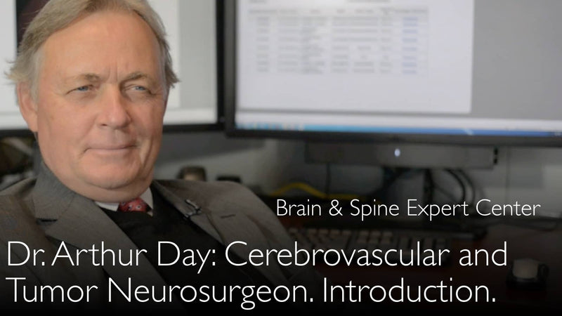 Dr. Arthur L. Day. Brain tumor expert. Cerebrovascular neurosurgeon. Biography. 0