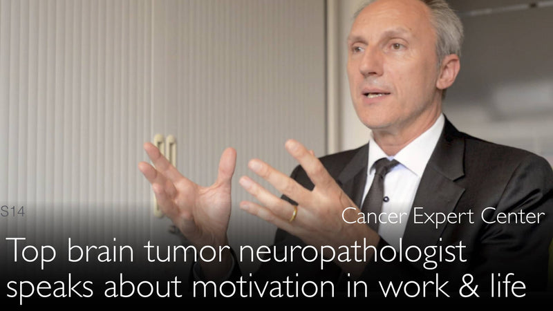 Leading brain tumor diagnosis expert. What motivates him in work and in life? 13