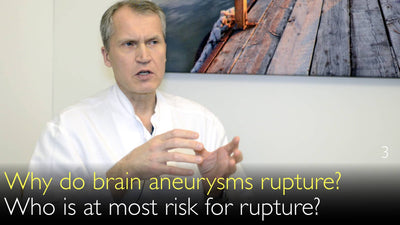 Tot 6% van alle mensen heeft ongebroken hersenaneurysma's. Risicofactoren voor intracraniële aneurysmaruptuur. 3