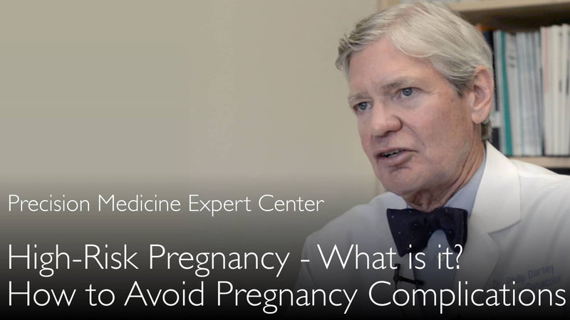 High risk pregnancy. Pregnancy with complications. 4