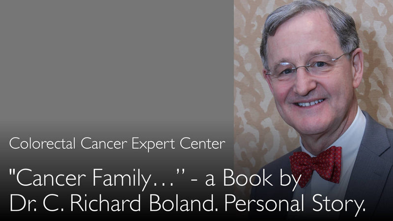 “Cancer Family: the search for the cause of hereditary colorectal cancer”. Book by Dr. C. Richard Boland. 16