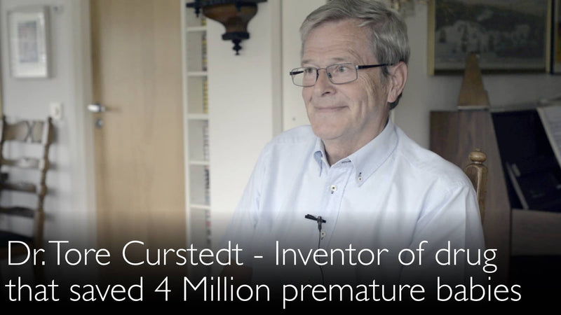 Dr. Tore Curstedt. Curosurf medication inventor. Biography. 0
