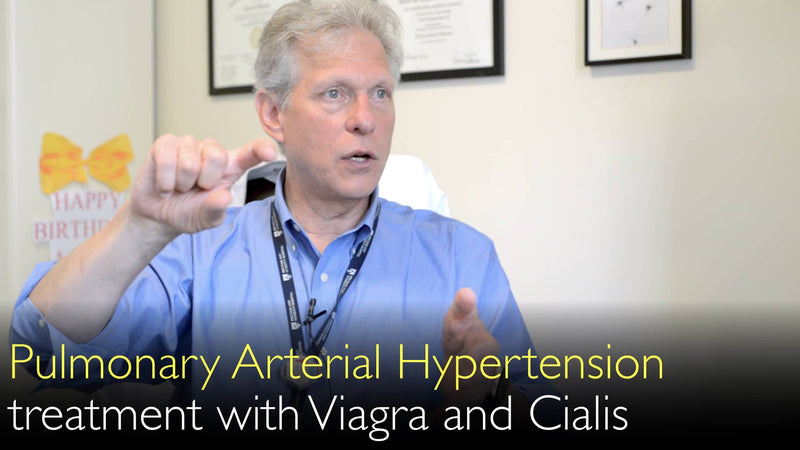 Pulmonary Arterial Hypertension treatment with Viagra and Cialis. Sildenafil, tadalafil, riociguat. 3